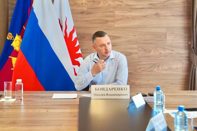 Глава Приморско-Ахтарского района Максим Бондаренко