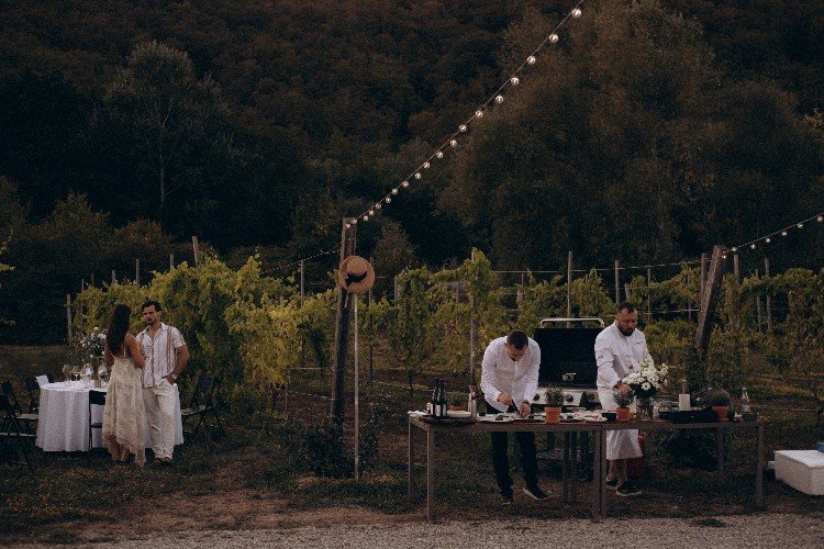 Приготовление блюда на фестивале