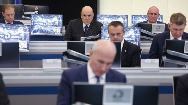 Председатель правительства России Михаил Мишустин