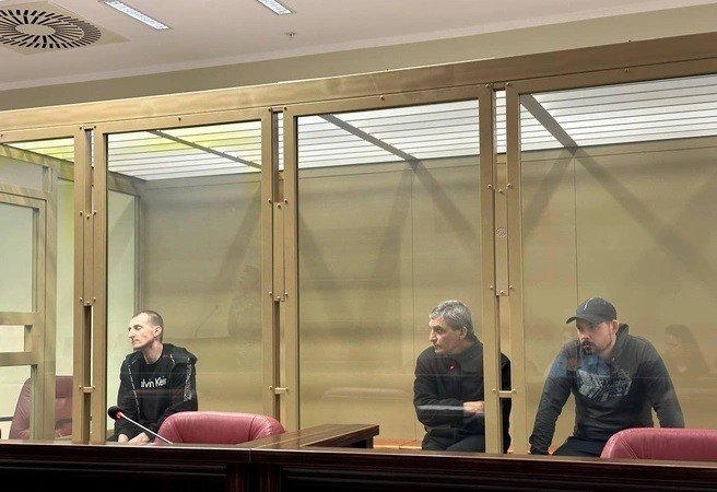 Подсудимые в зале суда