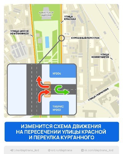 Повернуть не получится: переулок в центре Краснодара «отрезали» от Красной