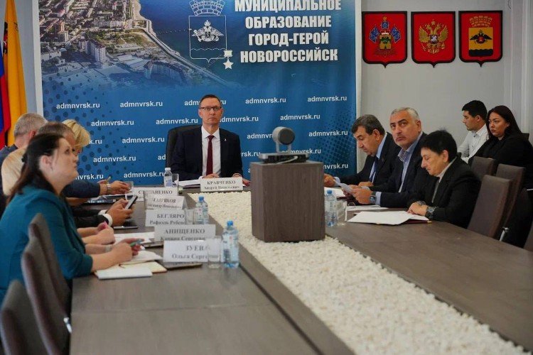 Андрей Кравченко на совещании