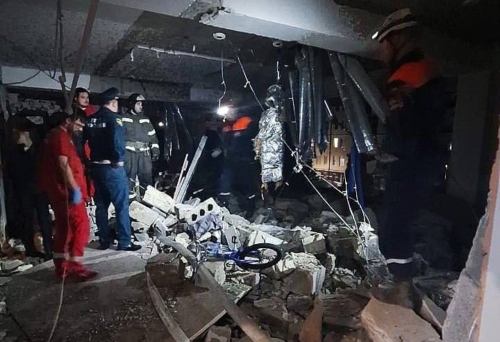 квартира после взрыва