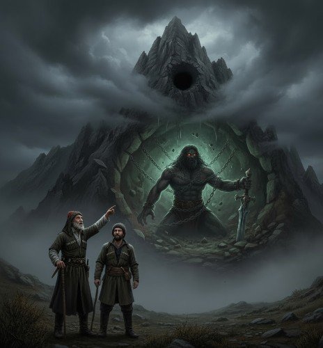 Дашкал с горы Диц