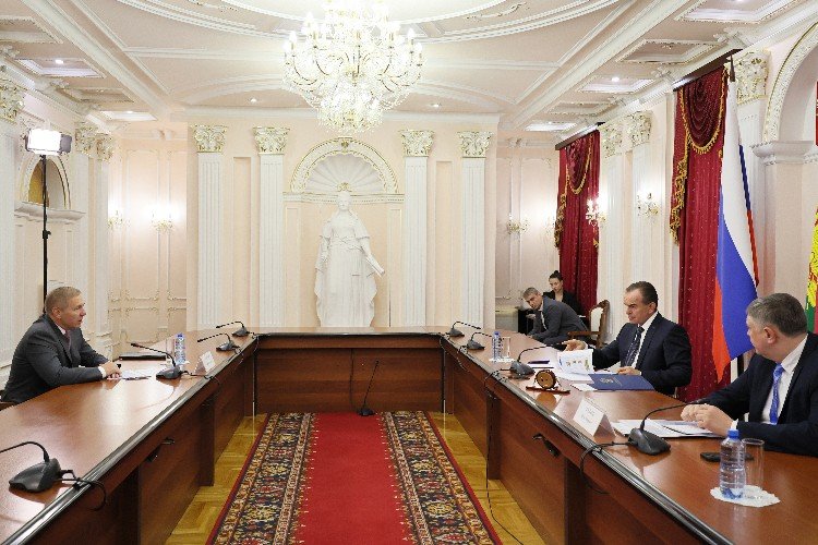 Кондратьев на встрече с Семеновым