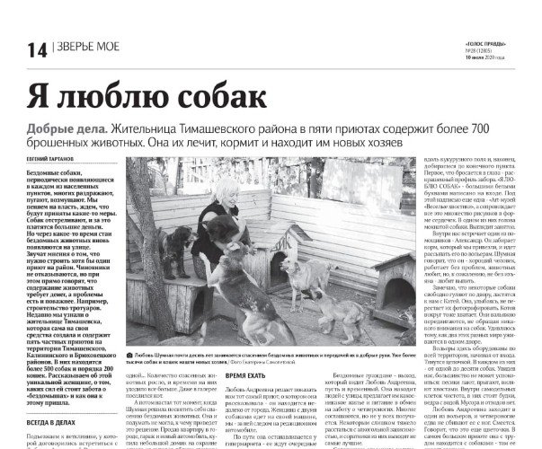 фото из газеты