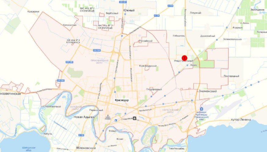 схема города