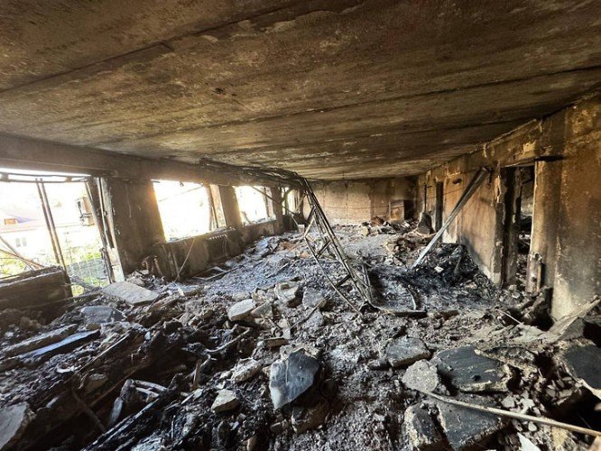 Разрушенная квартира