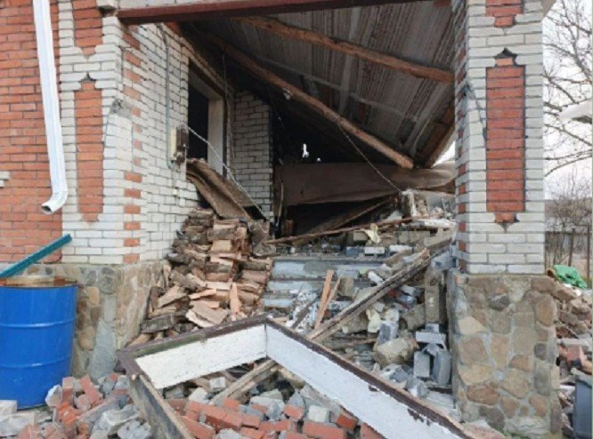 Взрыв газа в Северском районе