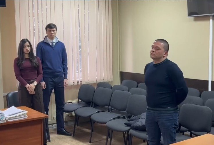 Артур Цатурян в зале суда