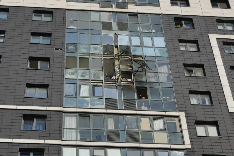 Последствия атаки БПЛА в Новороссийске