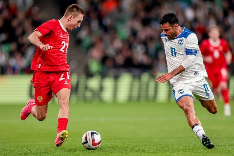 Сборная России по футболу обыграла в Краснодаре Никарагуа