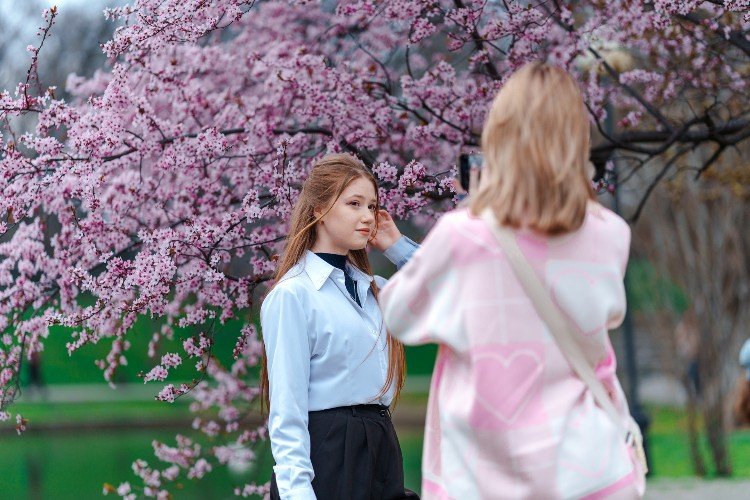 Фоторепортаж: Краснодар утонул в розовых облаках