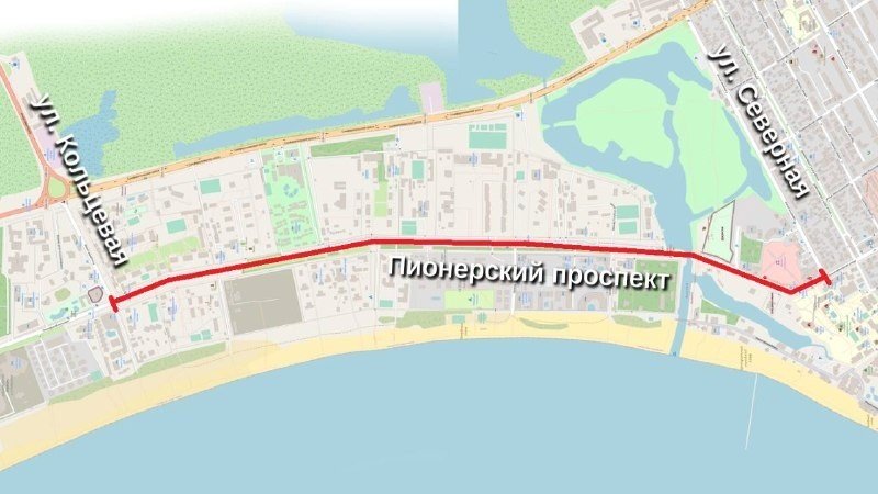 схема Анапы