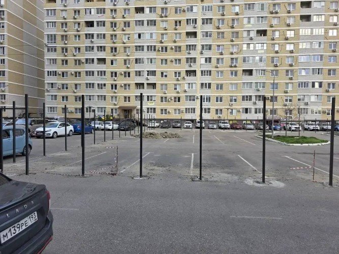 Ограждения на территории ЖК «Славянка»