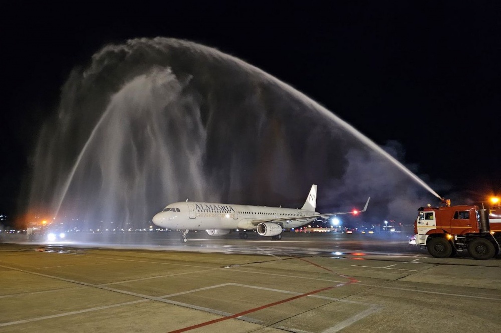 Первый рейс AlMasria Universal Airlines отправился из Сочи в Шарм-эль-Шейх