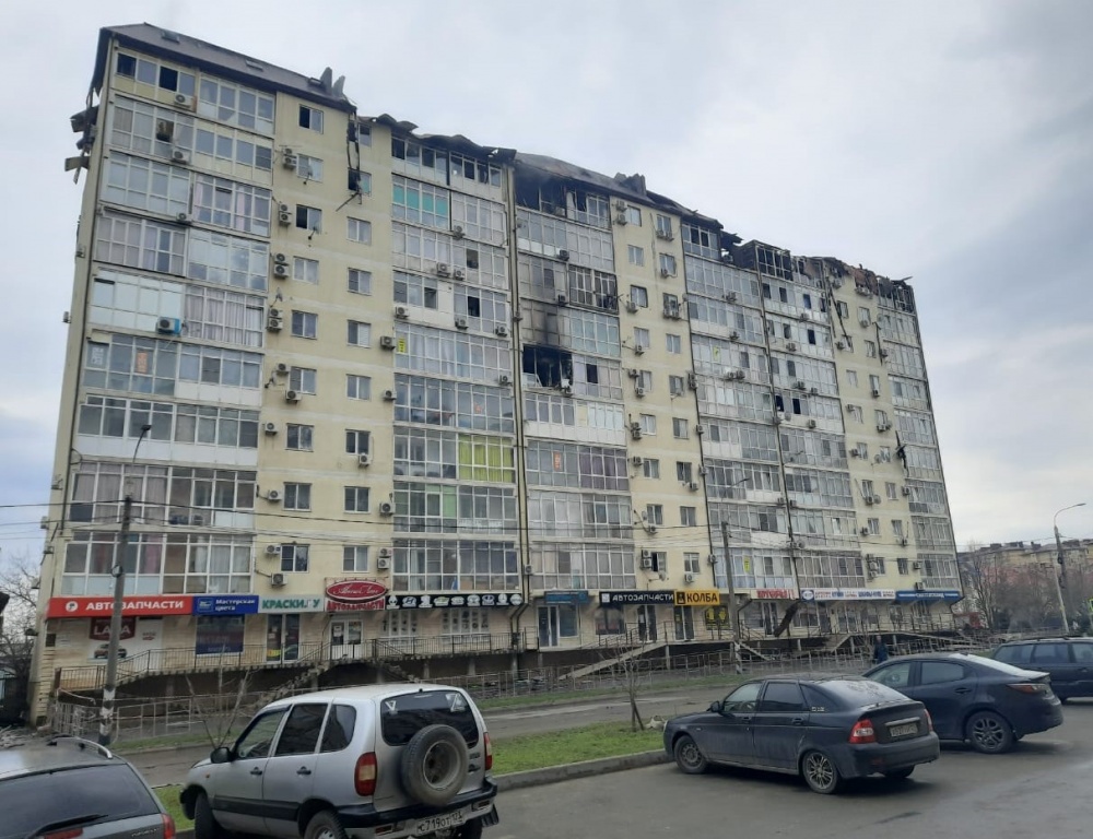 Жители сгоревшей многоэтажки в Анапе рассказали, что пережили в ночь на 14 февраля 