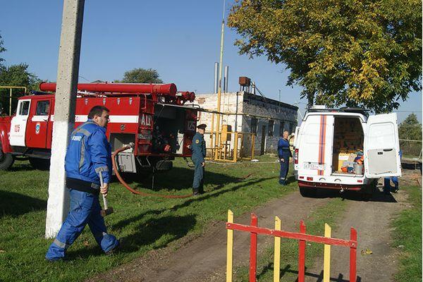 Всероссийская тренировка по гражданской обороне прошла в станице Новопокровской