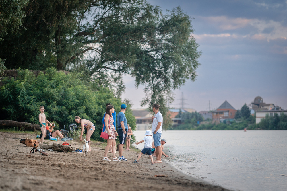 Казачий патруль будет следить за чистотой берега Кубани в Краснодаре