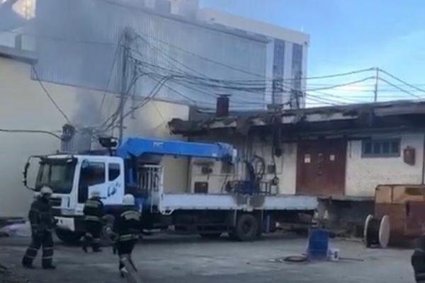 Пожар произошел на подстанции в Краснодаре 13 февраля 2020