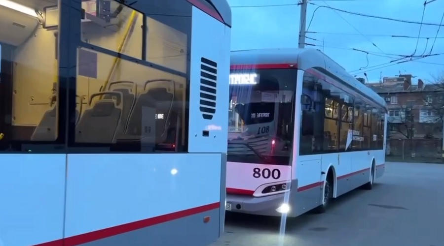 Впервые в Краснодаре пассажиров будут развозить 16 электробусов