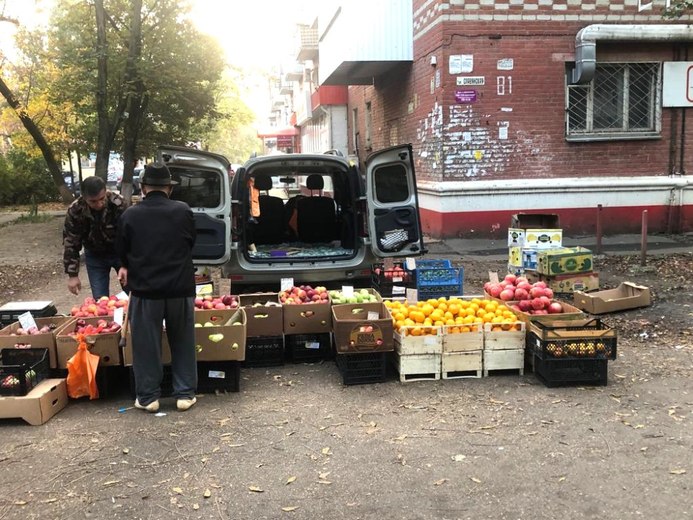 Более семи тысяч стихийных рынков выявили на Кубани с начала 2024 года.