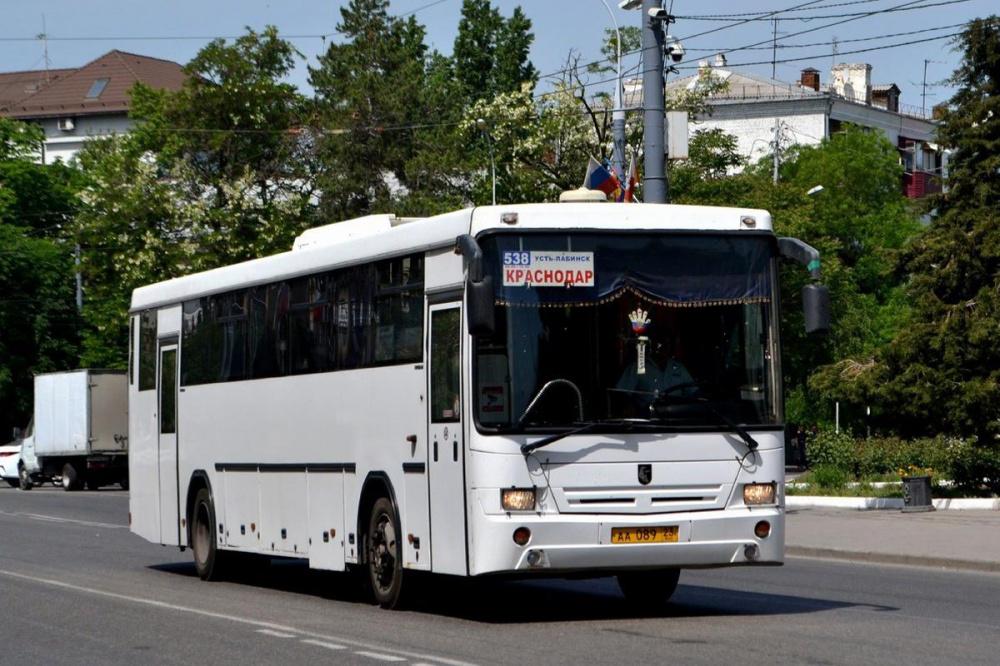 Первый автобус, работающий по брутто-контракту, запустили в Краснодаре