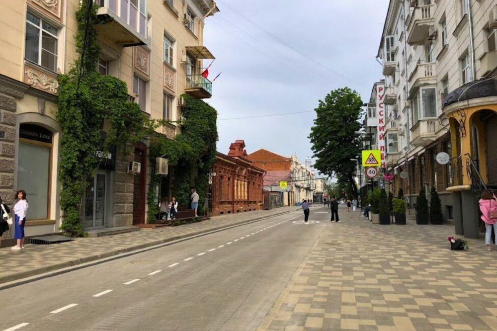 Улицу Чапаева в Краснодаре открыли для проезда машин