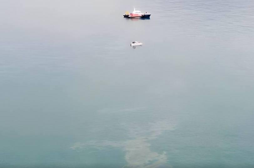 Загрязнение воды в Черном море у Новороссийска после крушения судна превысило норму в 260 раз