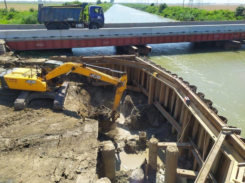 В Славянском районе капремонт моста завершат до конца 2024 года