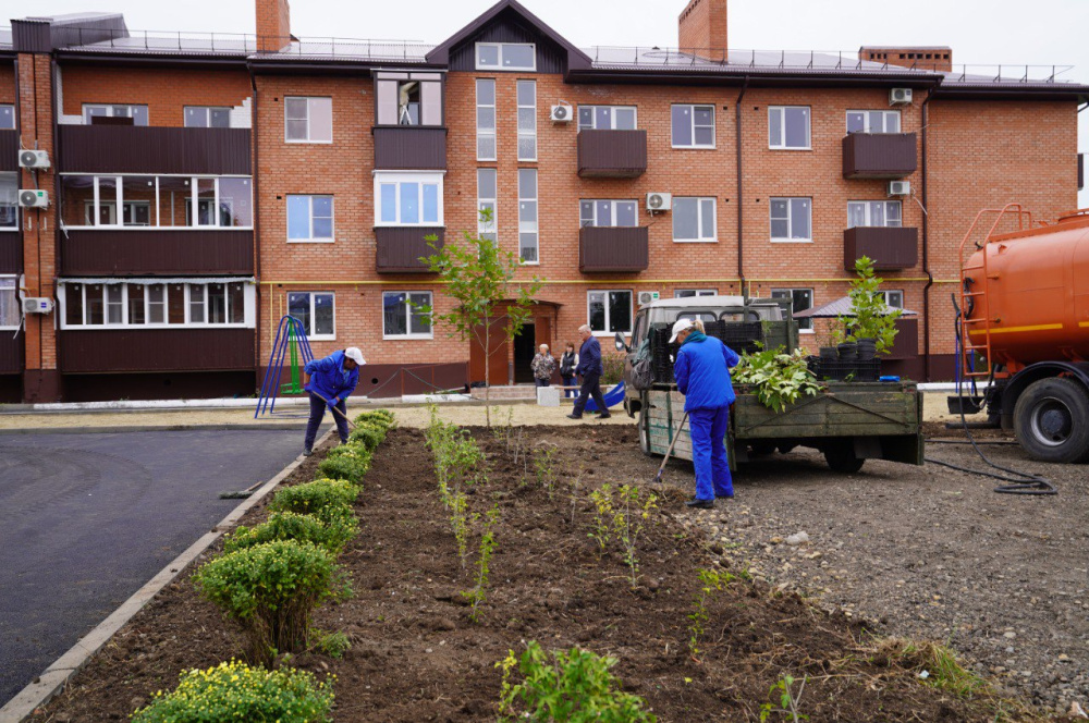 В восстановленный после атаки ВСУ дом в Приморске-Ахтарске вернулись жильцы