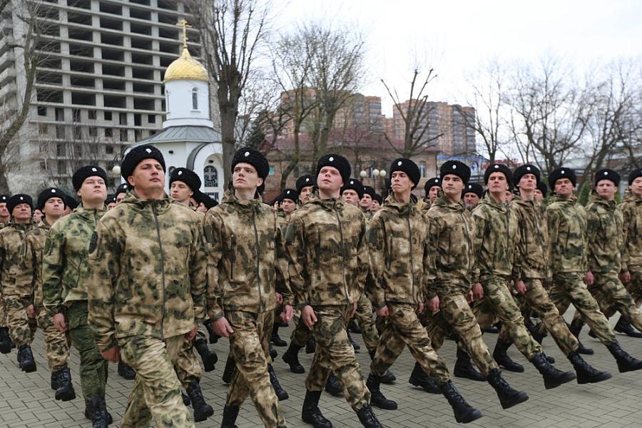 Более 100 кубанских казаков примут участие в Параде Победы в Москве