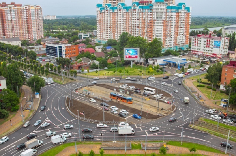 Движение транспорта ограничат на Старокубанском кольце Краснодара с 29 сентября