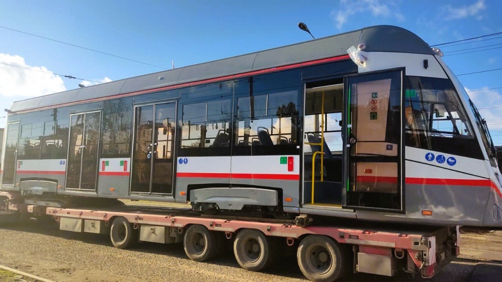 Первый белорусский трамвай приехал в Краснодар