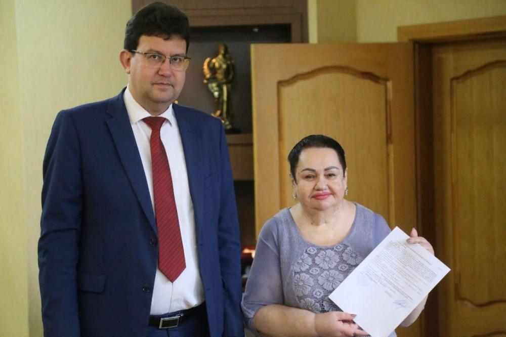 Семье «северян» вручили жилищный сертификат на Кубани