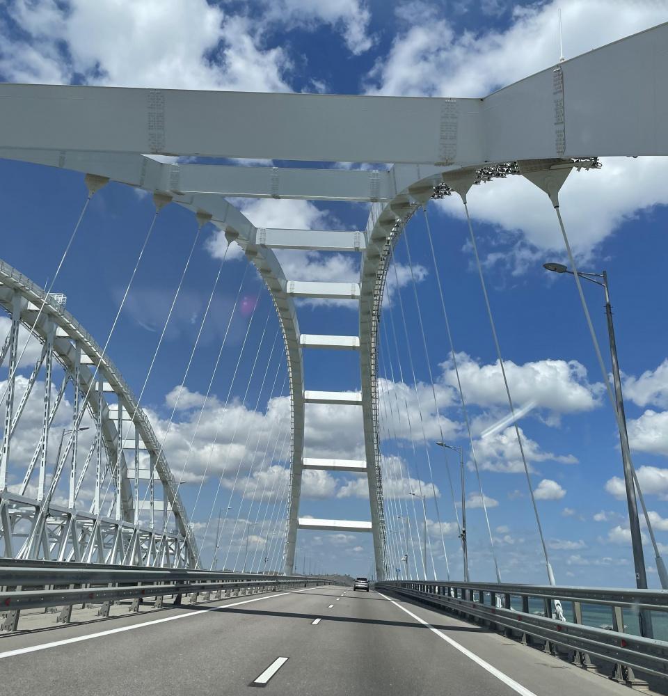 Основные работы на Крымском мосту завершат до конца 2022 года