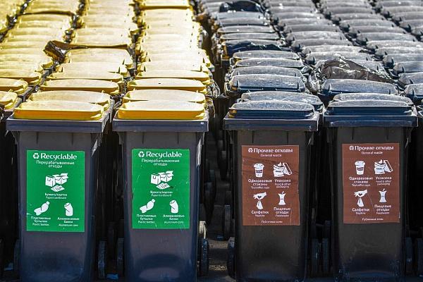 В Сочи установят еще 850 контейнеров для раздельного сбора мусора