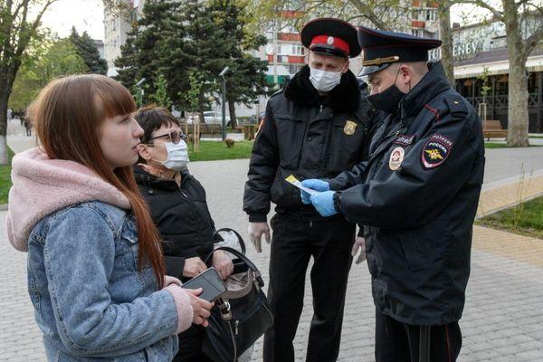 Более 80 штрафов за нарушение карантина выписано в течение дня в Краснодаре
