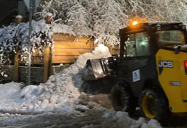 За сутки в горах Сочи выпало 30 мм снега