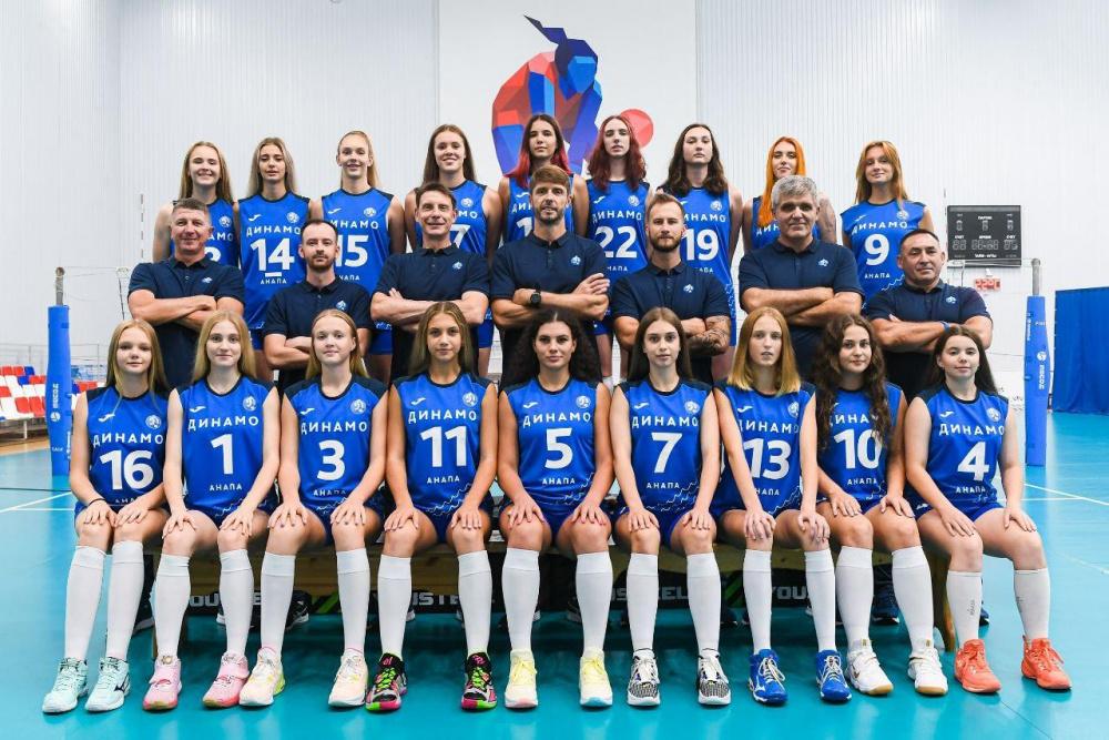В Анапе появился новый волейбольный клуб «Динамо-Анапа»