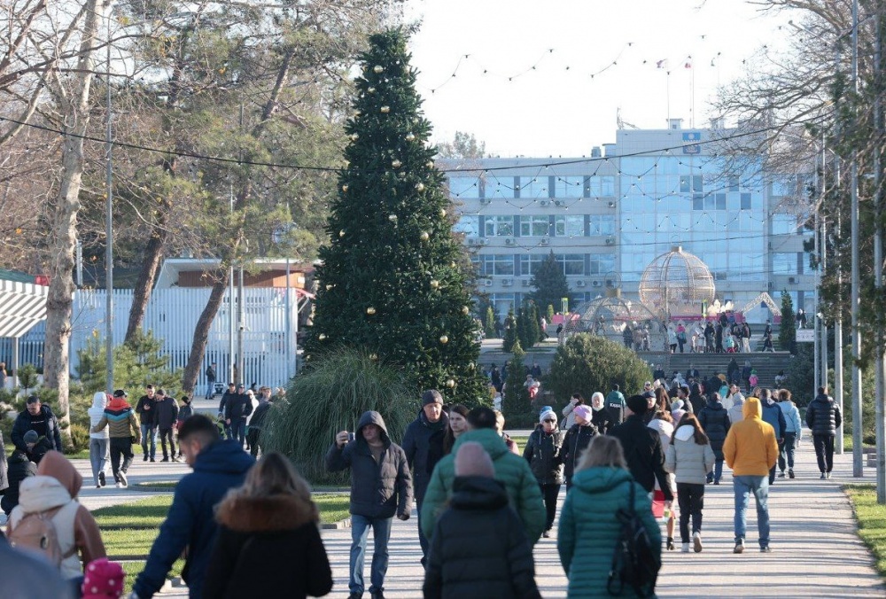 Пятьдесят тысяч туристов провели новогодние каникулы в Анапе 