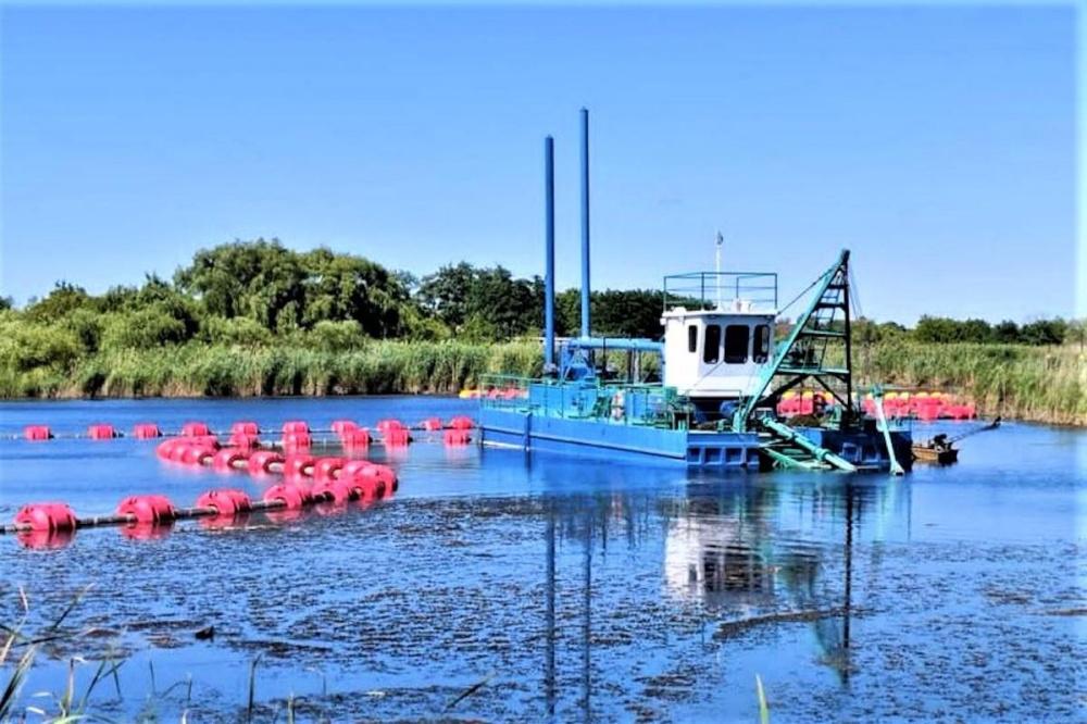 Три земснаряда для расчистки рек приобрели на Кубани за 80 млн рублей