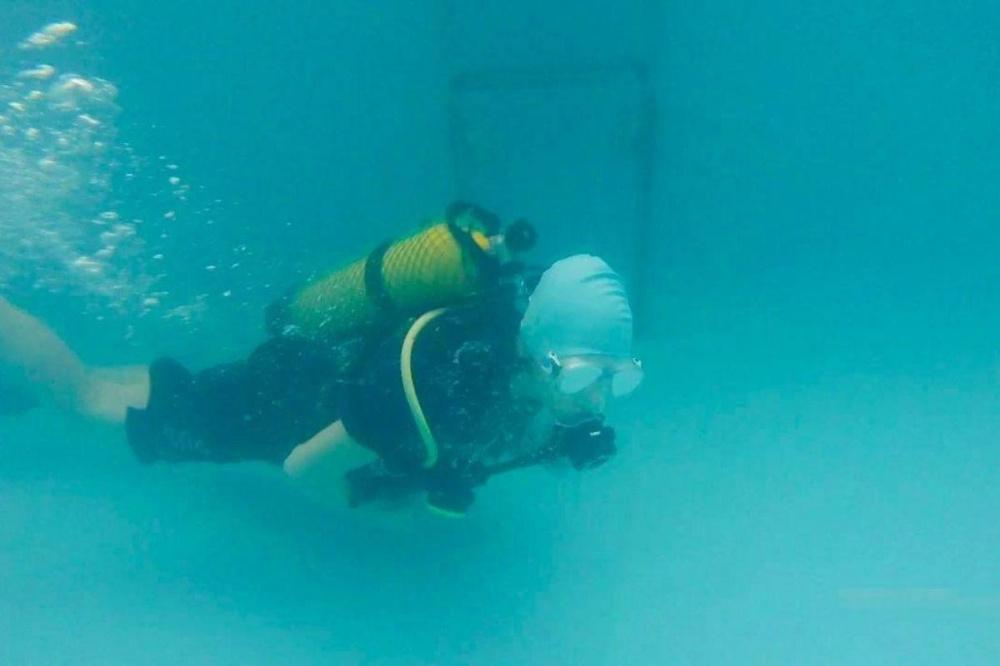 В Анапе прошли соревнования по подводному плаванию с аквалангом