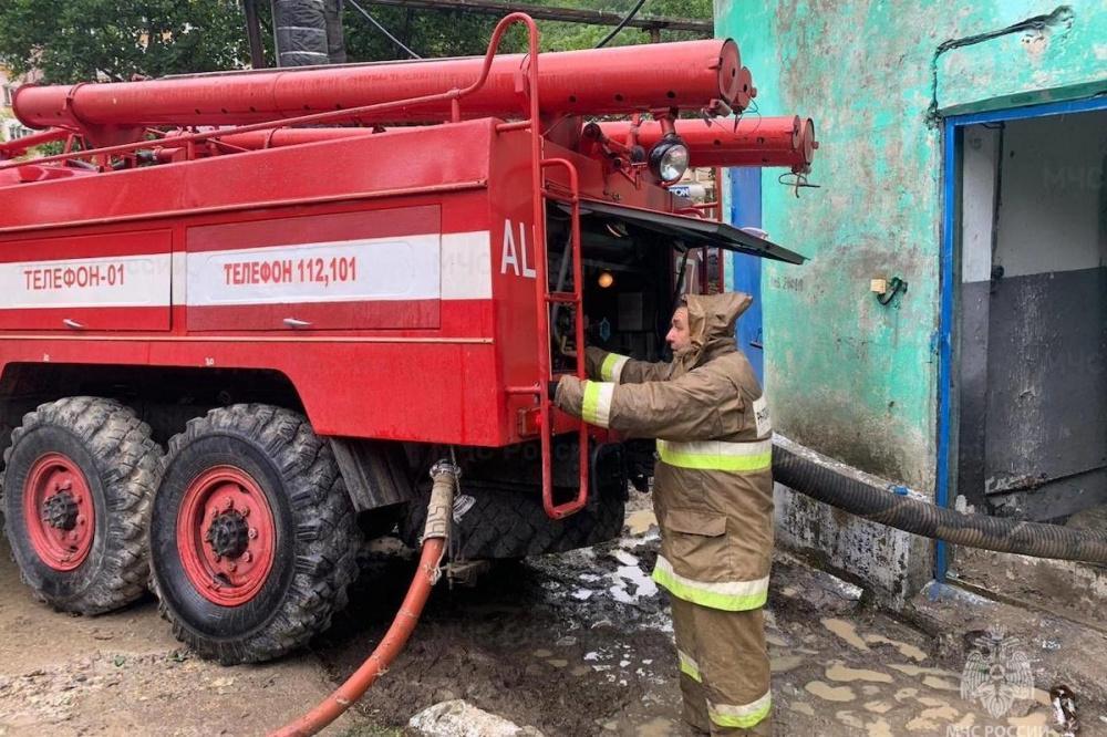 В Туапсинском районе откачали воду со всех подтопленных домовладений