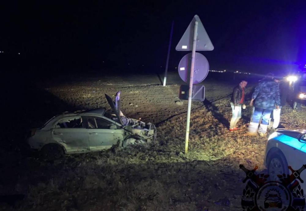 Водитель-подросток скончался после ДТП на Кубани, четверо пассажиров получили травмы