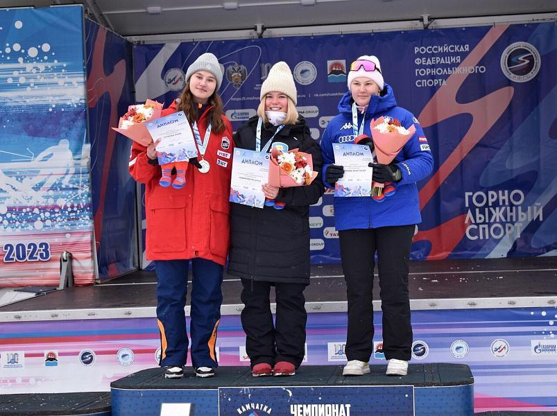 Кубанская спортсменка завоевала первое в истории региона золото Всероссийских соревнований по горнолыжному спорту