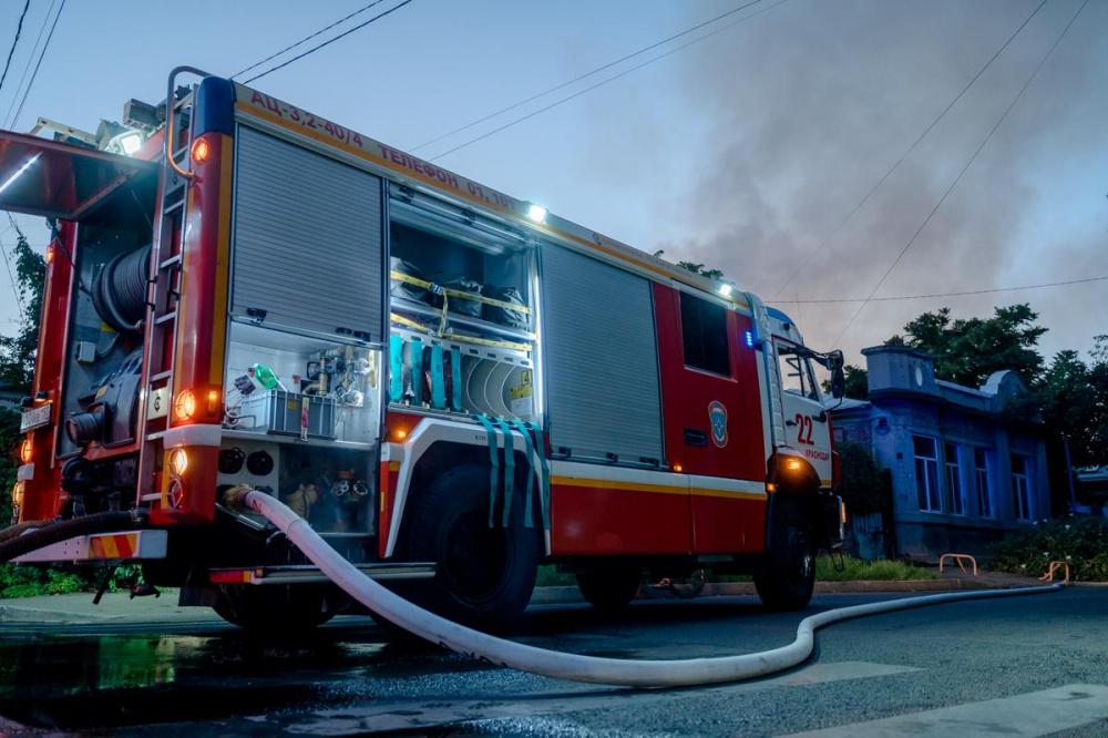 При пожаре в Усть-Лабинском районе погибли женщина с сыном
