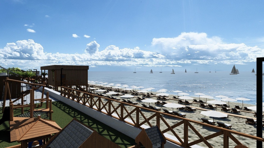Пляж «Огонек» в Сочи обновится к началу лета