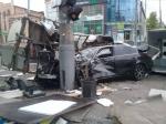 В Краснодаре BMW врезался в «Газель»: пострадали оба водителя