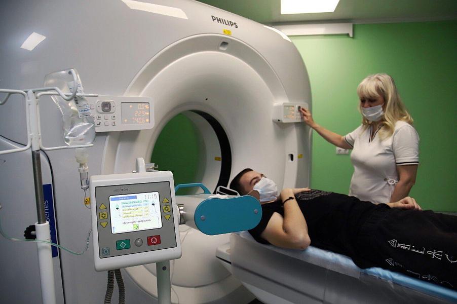 Краевая клиническая больница №2 Краснодара получила новый компьютерный томограф